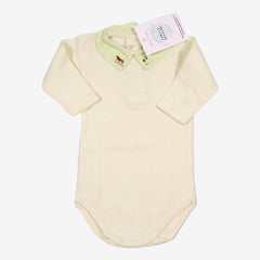 BONPOINT 3 mois body vert pastel