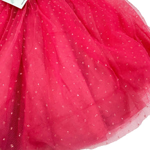 BONPOINT 12 ans jupe rose en tulle sequins