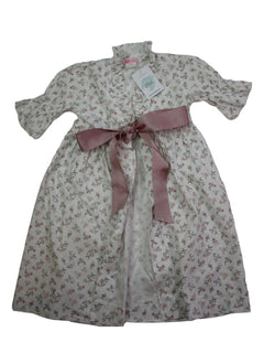 AMAIA 3 ans Robe blanche fleurie