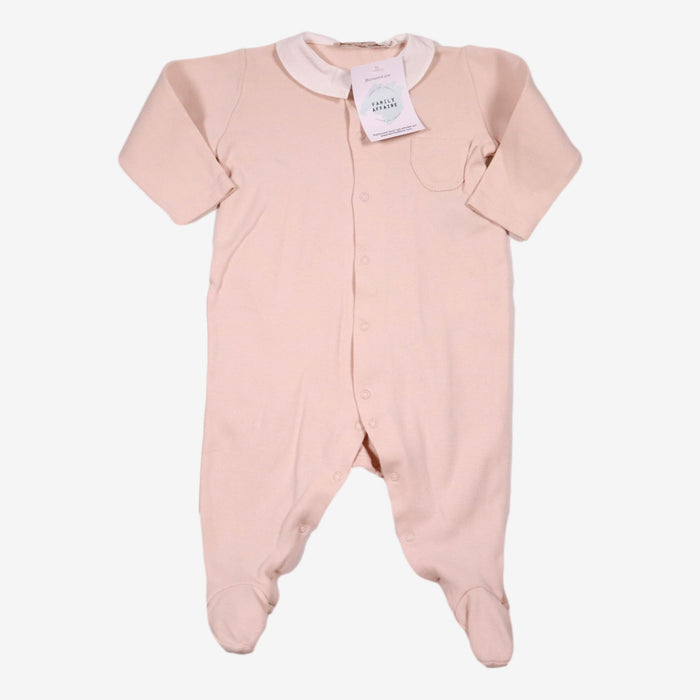 BONPOINT 6 mois pyjama col rose