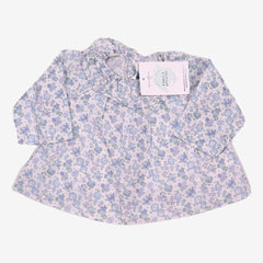 JACADI 3 mois blouse liberty bleu