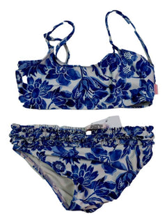 SEAFOLLY 7 ans Maillot de bain fleurs bleues