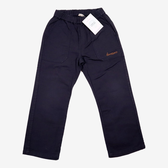 BONTON 4 ans pantalon bleu marine léger