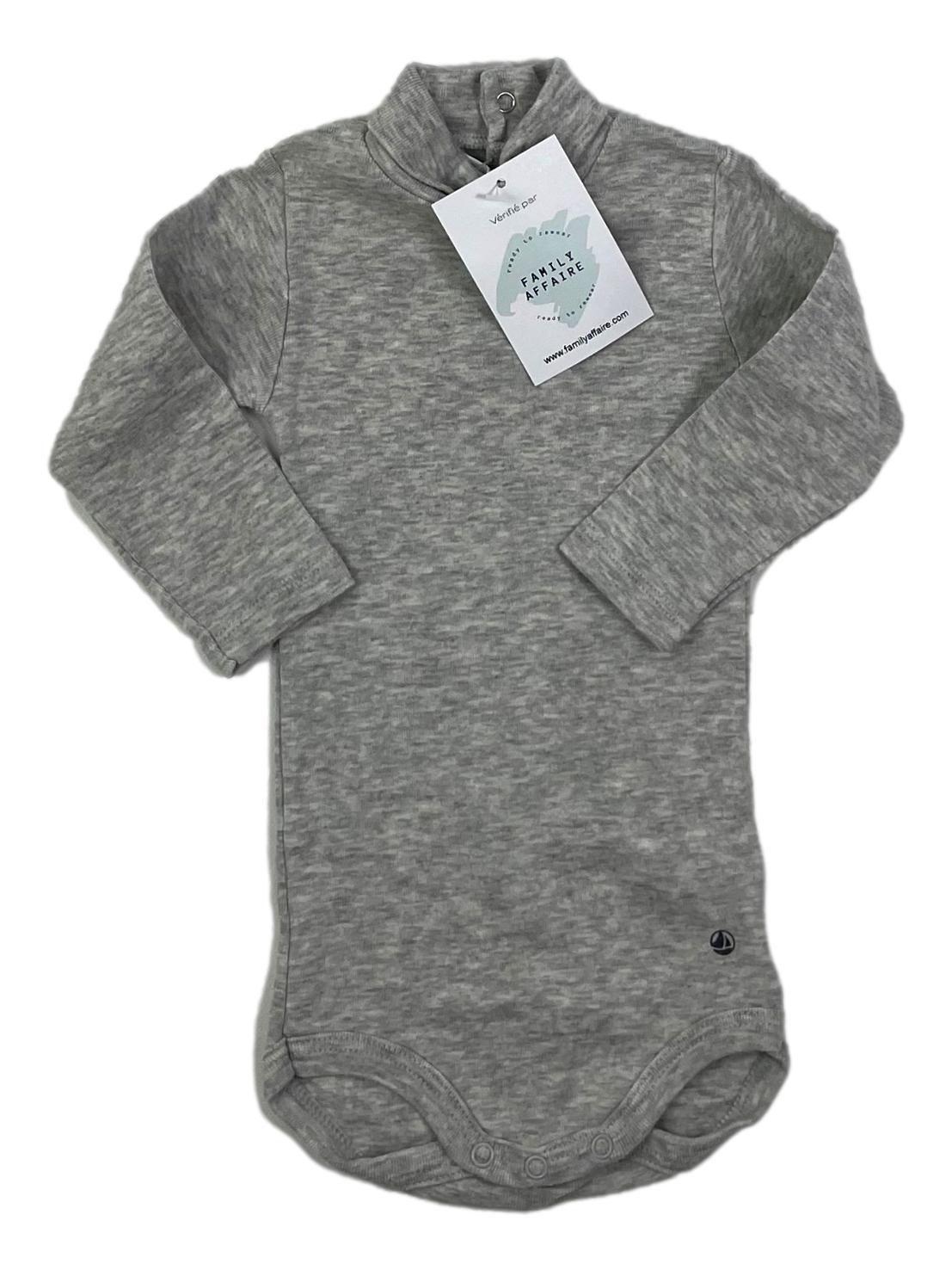 PETIT BATEAU body col roulé fille/garcon 3 mois — FAMILY AFFAIRE