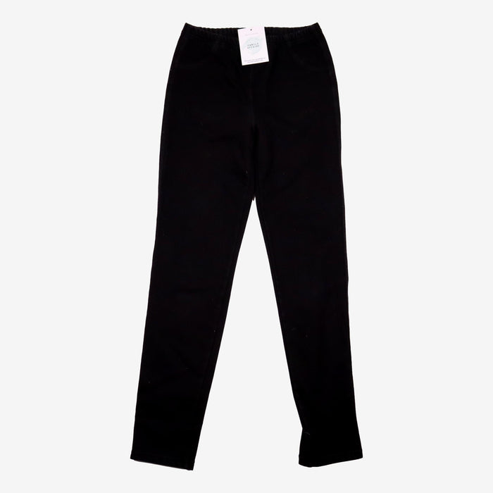 CALZEDONIA 10 ans leggings noir effet pantalon