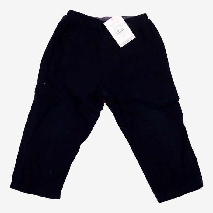 JACADI 2 ans pantalon bleu marine velours