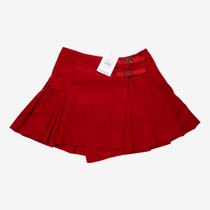 RALPH LAUREN 10 ans jupe rouge velours