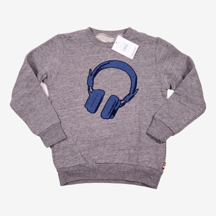 PAUL SMITH  8 ans sweat gris casque