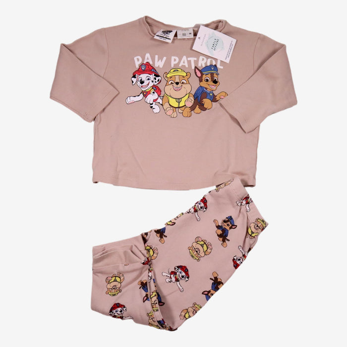 ZARA 3 ans ensemble pyjama beige La Pat' Patrouille