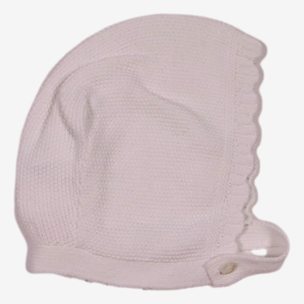 GOCCO 3/6 mois bonnet blanc