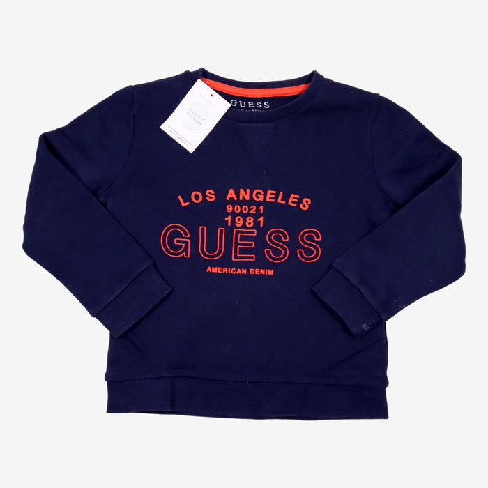 GUESS 5 ans sweat bleu marine los angeles