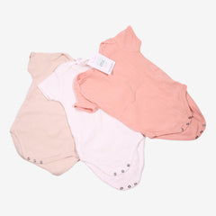 ZARA 12 mois lot de 3 body nude coton