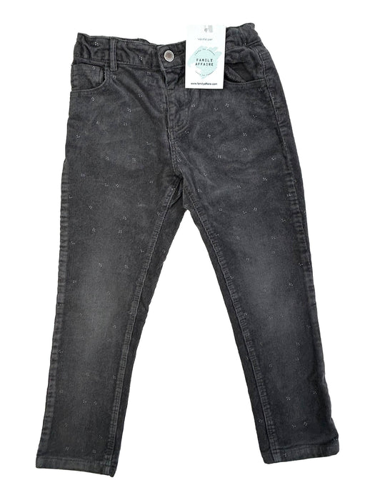 ZARA 5 ans pantalon gris en velours