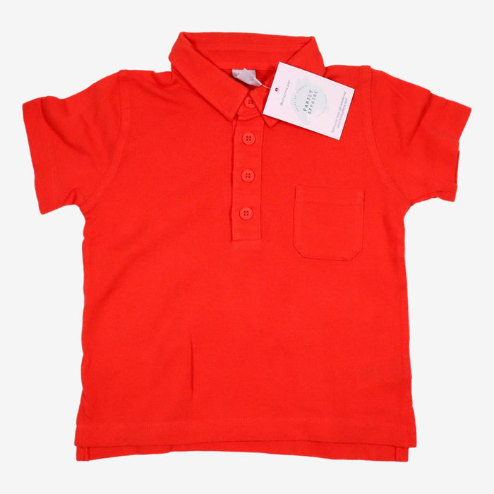 PETIT BATEAU 2 ans polo orange