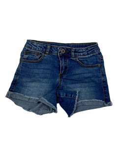 ZARA 7 ans Short en jean bleu (défaut)