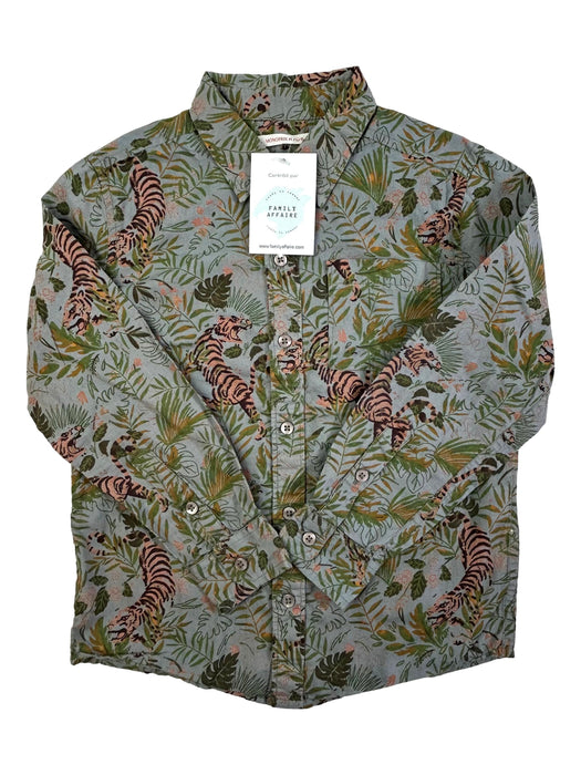 MONOPRIX 6 ans chemise motif  jungle