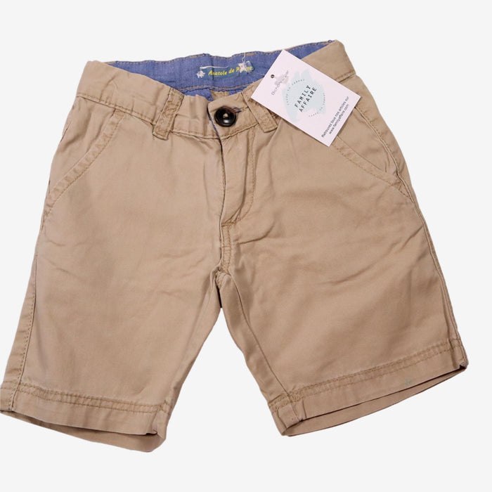 MONOPRIX 3 ans bermudas beige