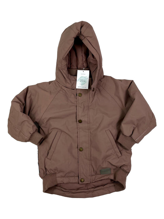 MARMAR 3 ans manteau blouson marron glacé