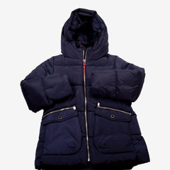 ZARA 9 ans manteau bleu marine