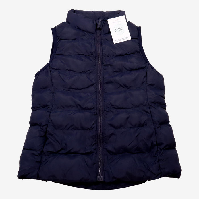 UNIQLO 8 ans doudoune sans manches bleu marine