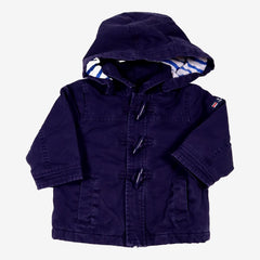 JACADI 12 mois Duffle-coat bleu marine