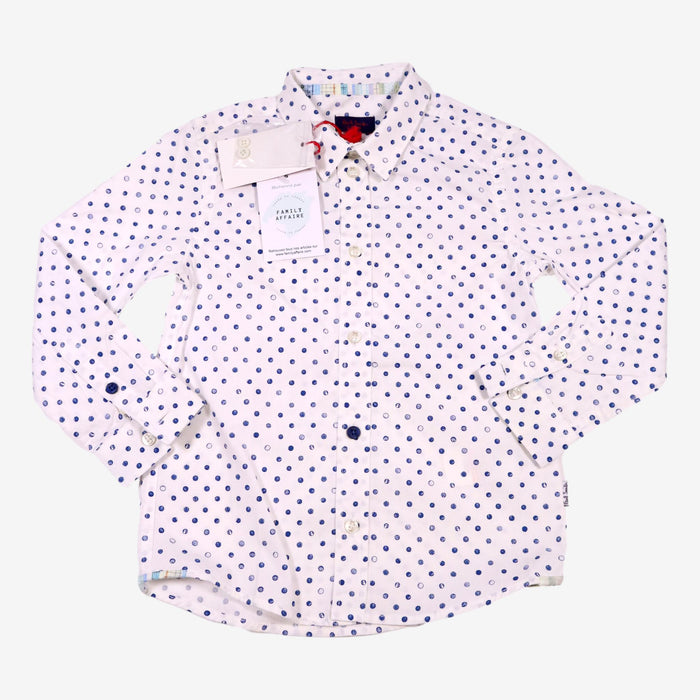 PAUL SMITH 4 ans Chemise à pois bleus