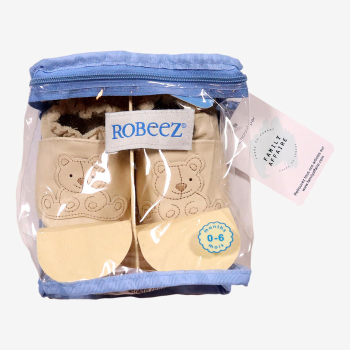 ROBEEZ NEUF 0/6 mois chaussons crème