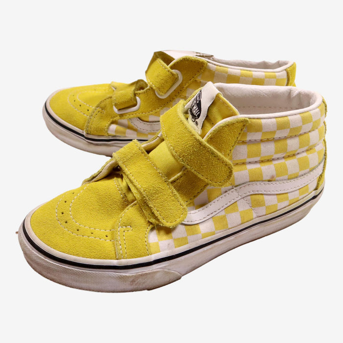 VANS P 35 Basket haute damier jaune scratch FAMILY AFFAIRE