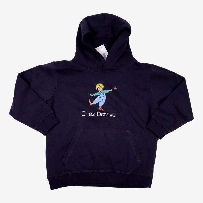 TEX 8 ans Sweat à capuche Chez Octave bleu marine