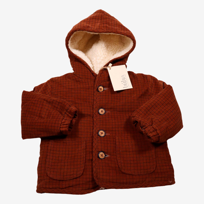 BUHO outlet NEUF 6m veste marron fourrée