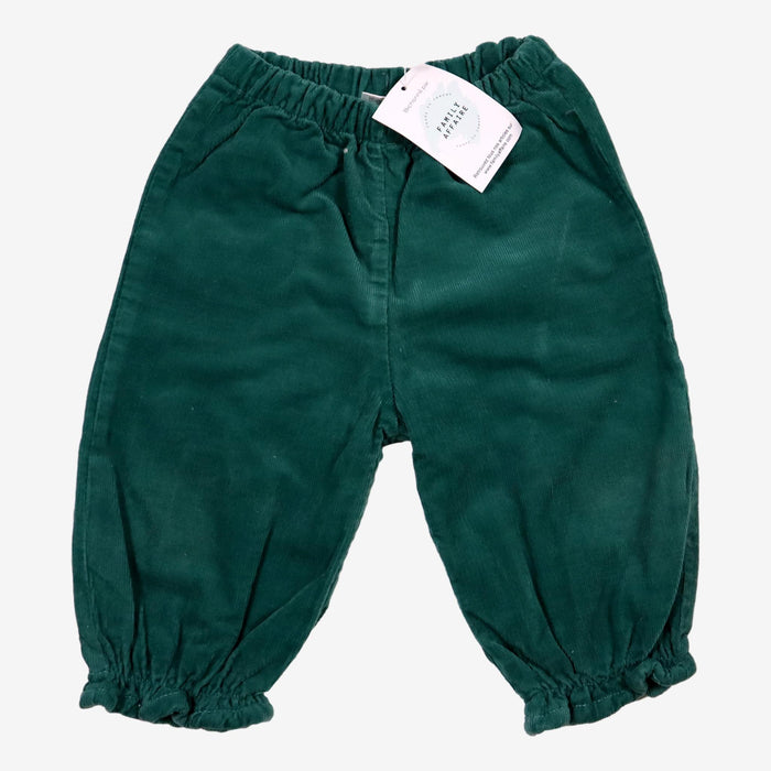 ACANTHE 12 mois Pantalon velours vert