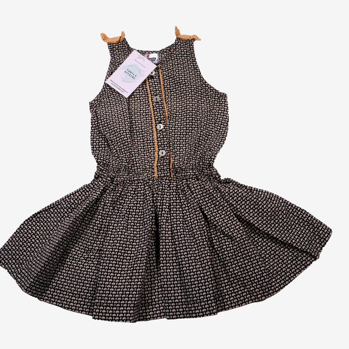 LE PETIT LUCAS DU TERTRE 2 ans robe motif noir et blanc