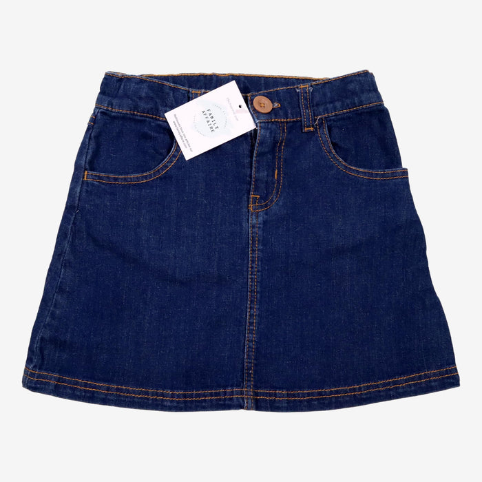 PETIT BATEAU 8 ans jupe en jean bleu brut