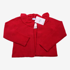 JACADI 6 ans gilet col rouge