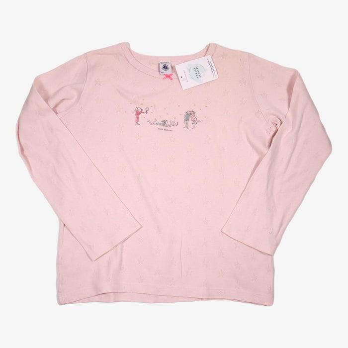 PETIT BATEAU 10 ans pyjama haut et pantalon rose