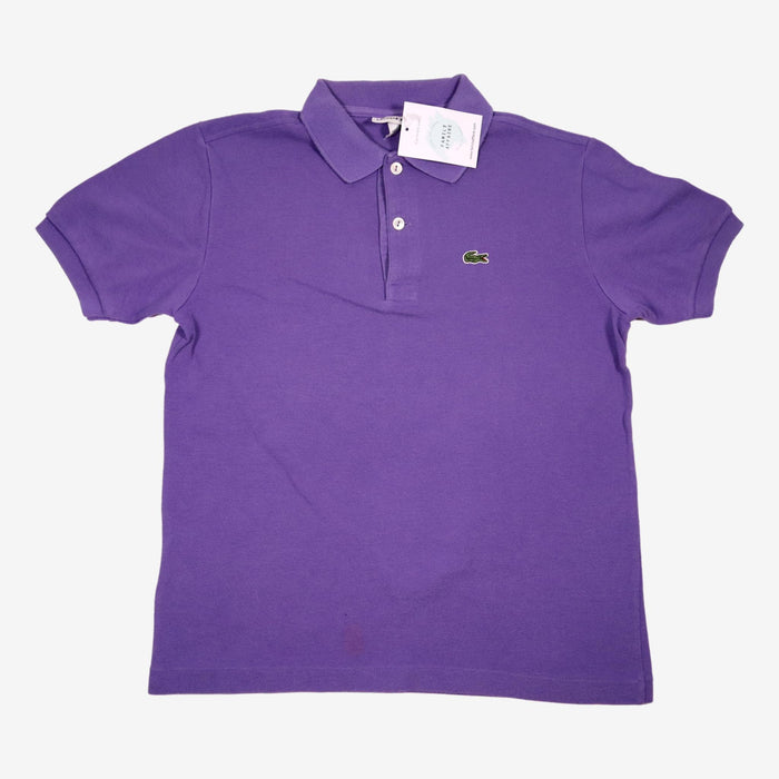 LACOSTE 12 ans tee shirt lacoste violet