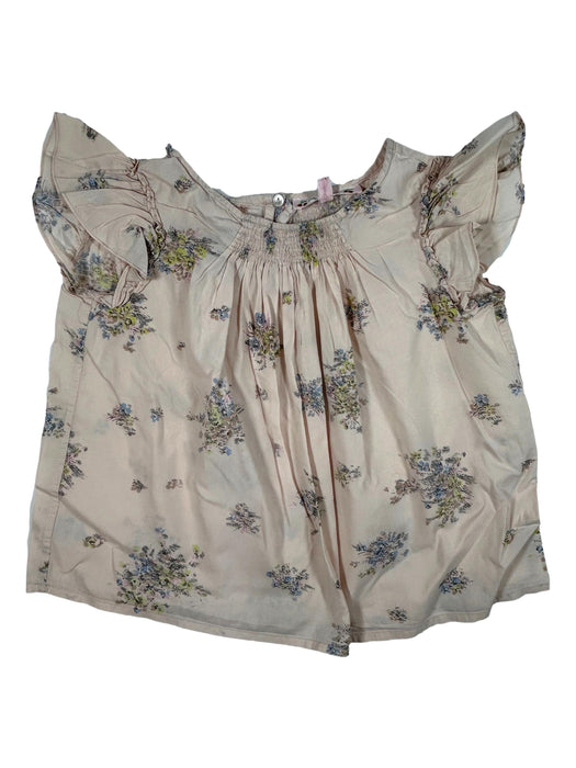 BONPOINT 4 ans Blouse rose à fleurs