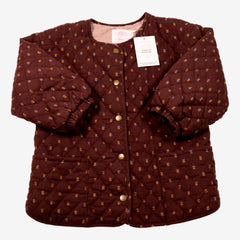 ZARA 4/5 ans veste matelassée marron