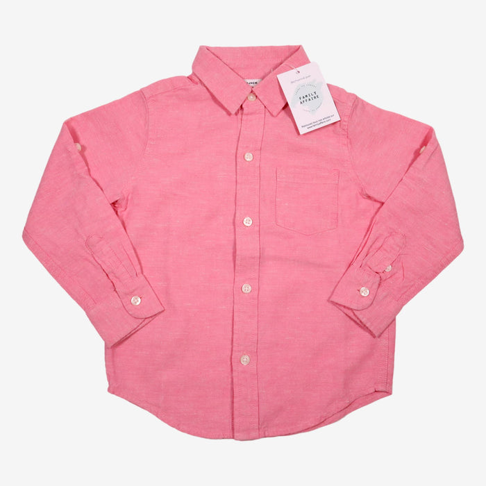 JANIE AND JACK 2 ans chemise rose bonbon