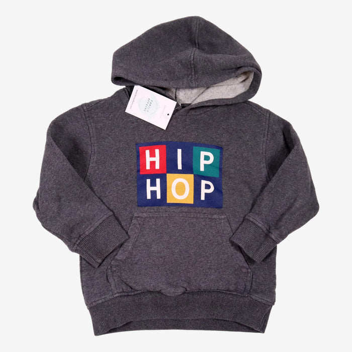 BONTON 4 ans sweat à capuche gris HIP HOP