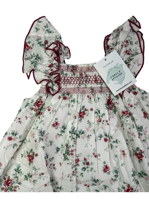 DONA CARMEN 4 ans robe a smocks et fleurs