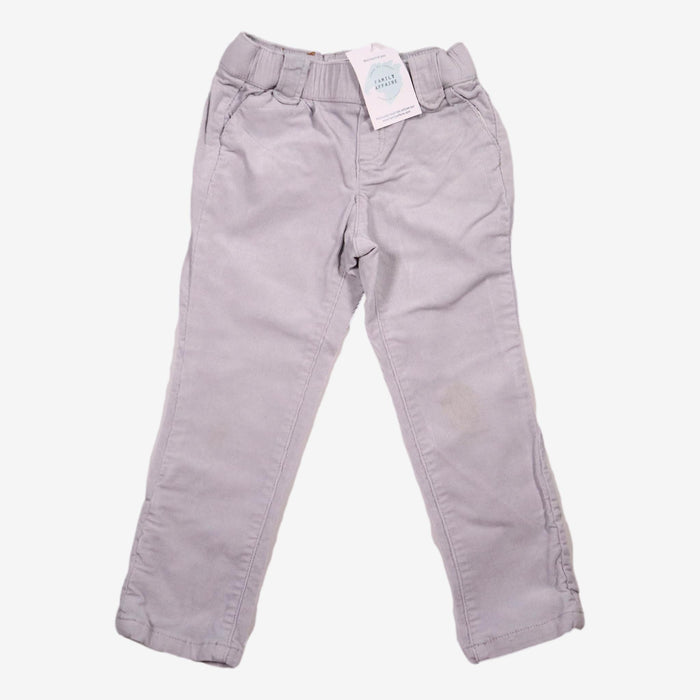 CYRILLUS 4 ans legging gris velours