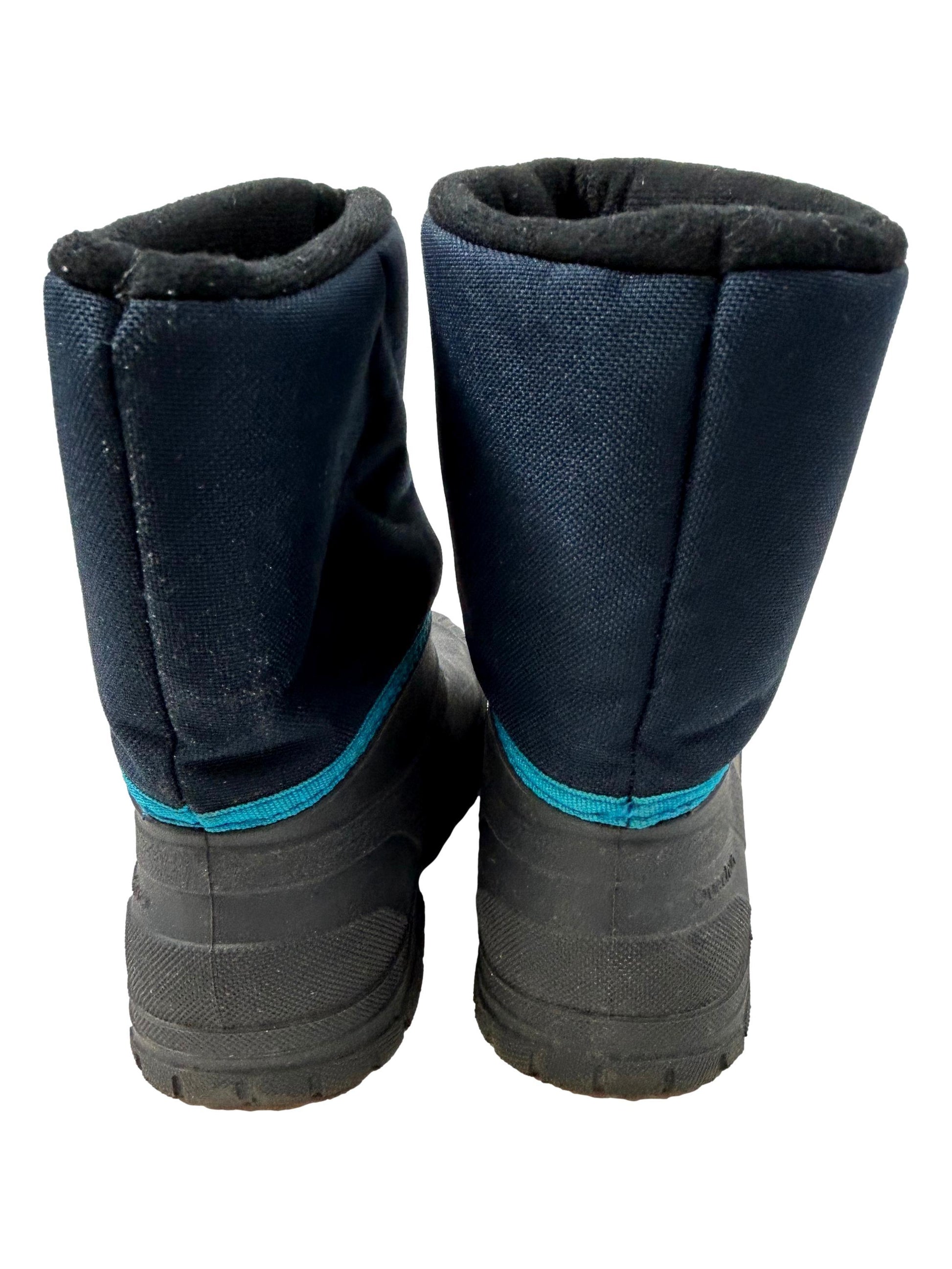 DECATHLON T 34/35 Bottes ski bleu marine