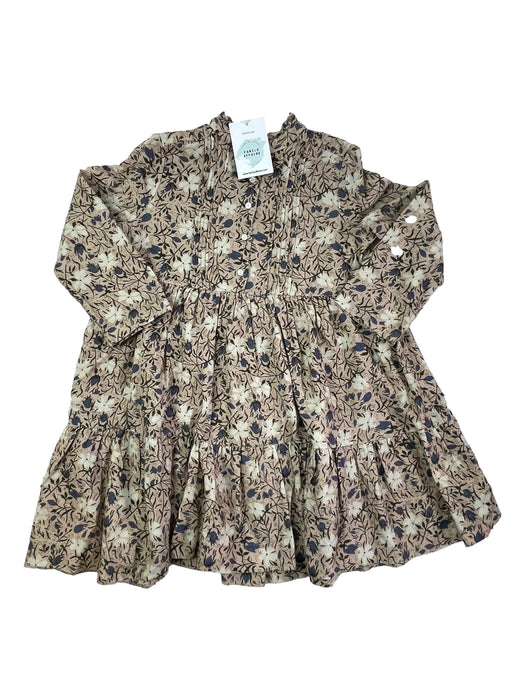 BONPOINT 6 ans robe a fleurs laine 8