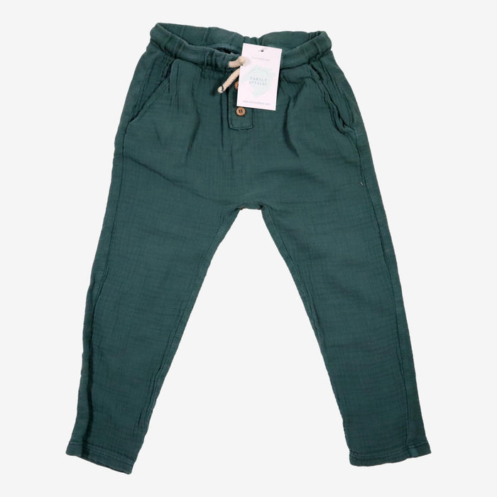 ZARA 3/4 ans pantalon gaze vert