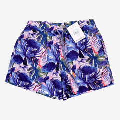 LISON 10 ans short de bain imprimé tropical