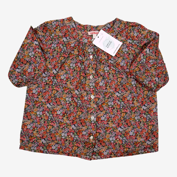 CACHAREL 6 ans blouse imprimé liberty multicolore