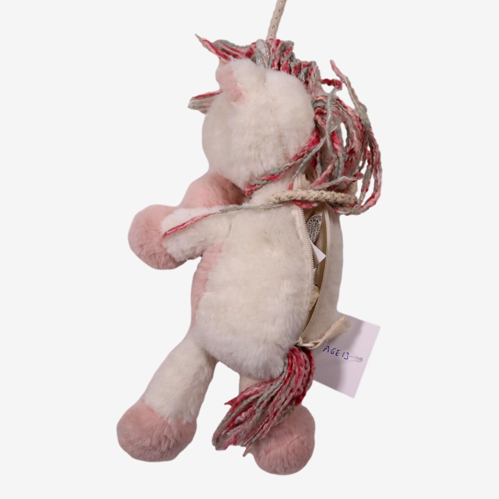 ZARA sac à bandoulière peluche licorne