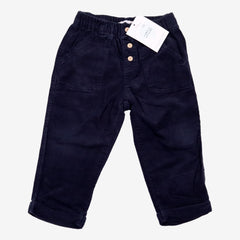 BOUTCHOU 12 mois pantalon velours bleu marine