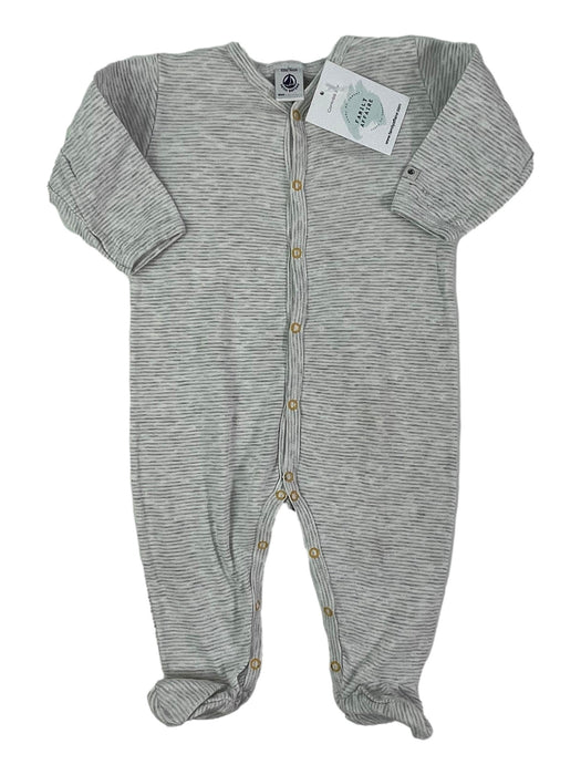 PETIT BATEAU 12 mois pyjama milleraies gris